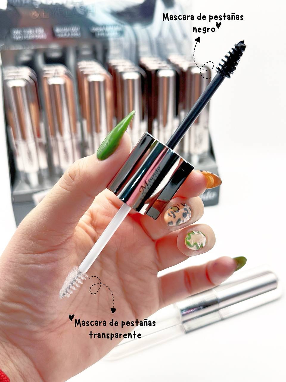 Mascara De Pestanas 2 En 1